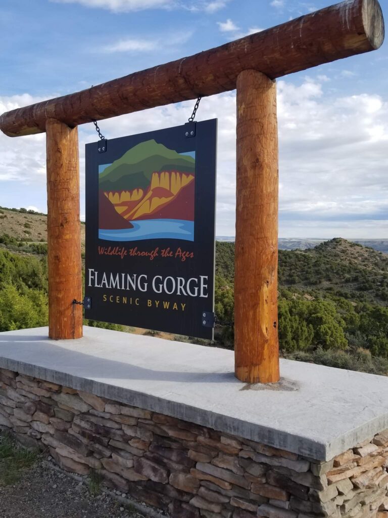 flaming gorge scenic byway