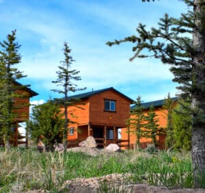 Green River Fishing Guides Report & Water Flow Flaming Gorge Dam Luxury 2 story mountain cabins at Dutch John Resort