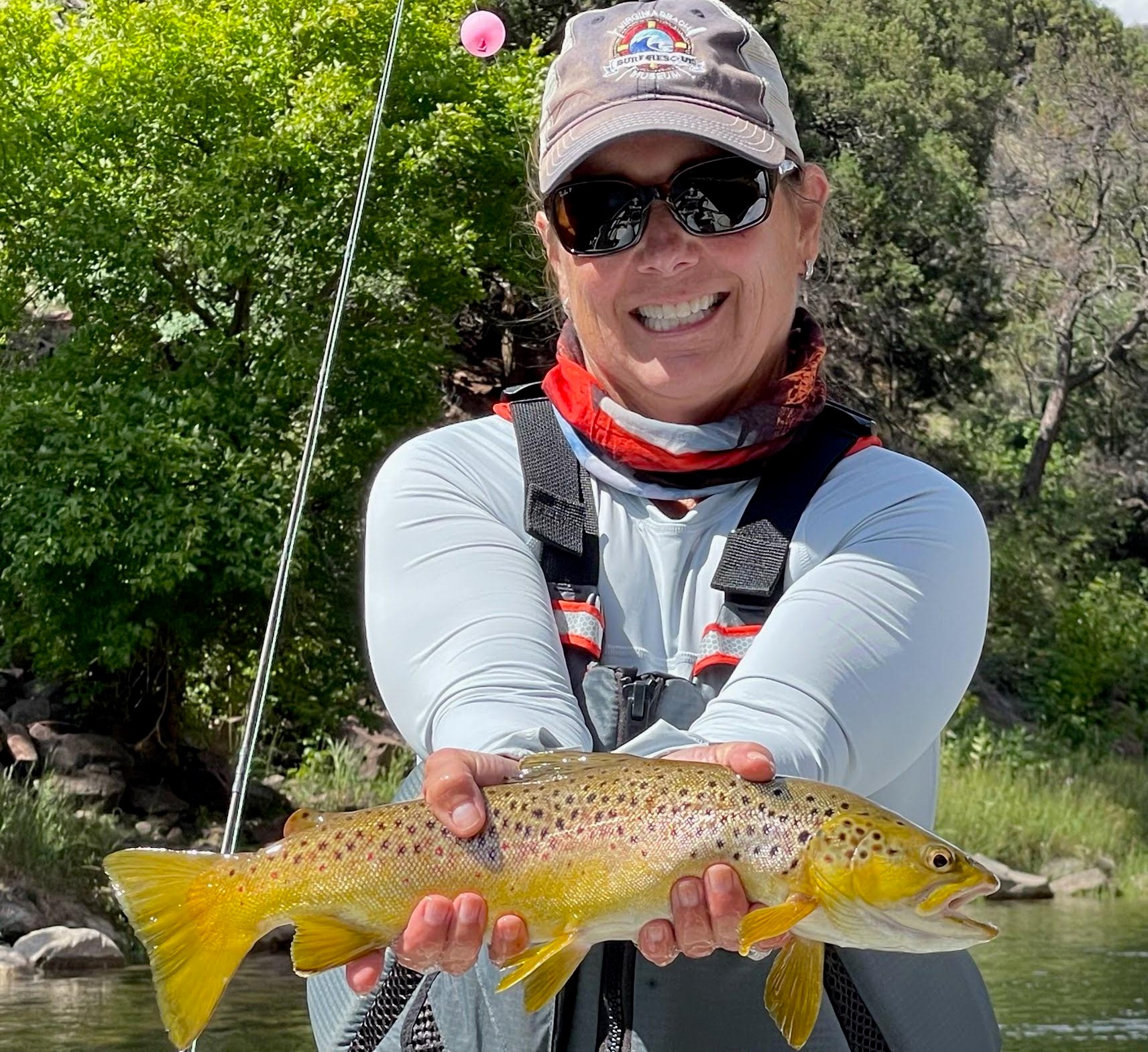 Fly fishing the Green River tailwater