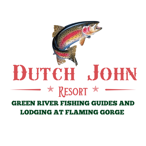 Dutch John Resort fishing logo